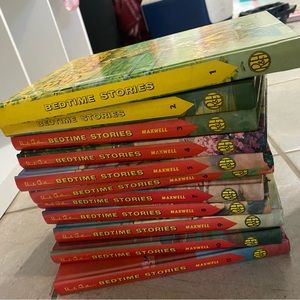 Vintage 1960's Hardcover Uncle Arthur's Bedtime Stories #1-11 Arthur S. Maxwell